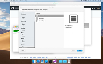 Vsmac New Project Window Should Not Be Always On Top Issue