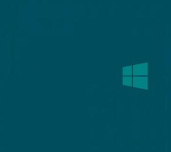 Cyan Light Blue Clean Windows Logo Wallpaper