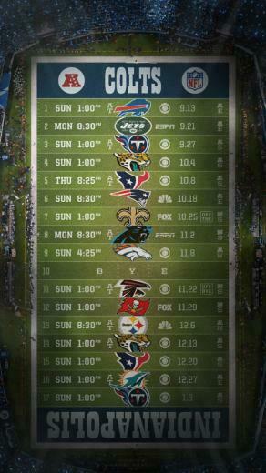 Nfl Schedule Wallpaper Of Nflrt