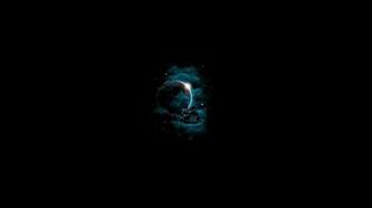 Dark Minimalism HD Wallpaper Desktop Background Mobile