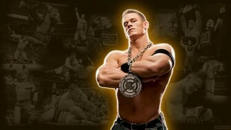 Wwe John Cena Green Widescreen