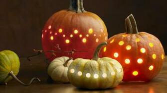 HD Pumpkin Lights Wallpaper Ventube