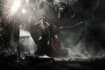 Wallpaper Di Henry Cavill In Superman Man Of