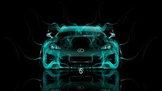 Lexus Lfa Front Tuning Azure Fire Car HD Wallpaper Design By