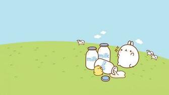 Cute Mo Lang Wallpaper Desktop Background Molang