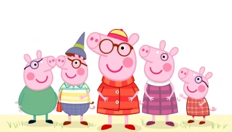 Preppy Peppa Pig Wallpaper