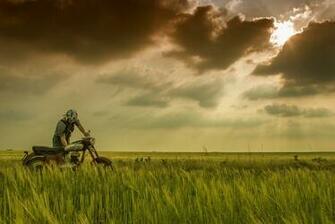 Riding A Jawa By Adamcroh