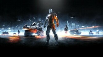 Iron Man Tony Stark Battlefield Wallpaper