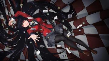 Kakegurui Compulsive Gambler Wallpaper On