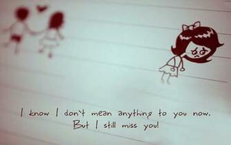 I Miss You Wallpaper With Quotes