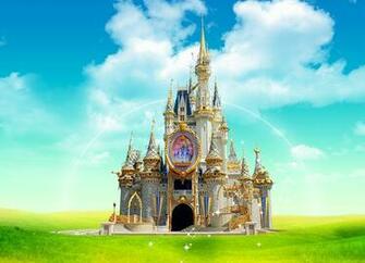 Disney Princess Castle Background Wallpaper