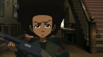 Wallpaper Ghetto The Boondocks Broom Desktop