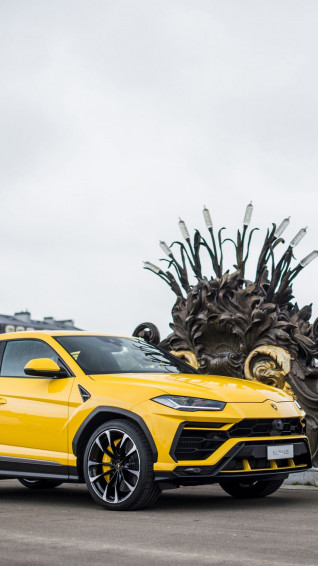 Vehicles Lamborghini Urus Mobile Wallpaper