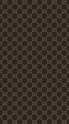 Basic Brown Gucci Wallpaper For iPhone