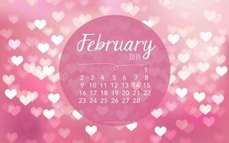February Desktop Wallpaper On