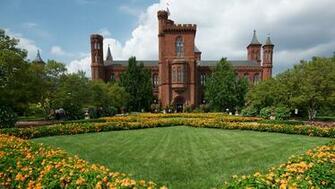 Photos Washington Usa Smithsonian Castles Lawn Cities
