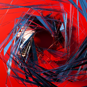 3d Glass Abstract Art HD 4k Wallpaper Image