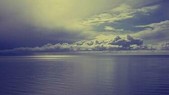 Ocean Clouds Horizon Wallpaper Oceans