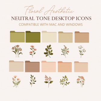 Desktop Icons Wallpaper Organizer Macbook Folder