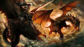 Fantasy Dragon X Wallpaper HD Desktop