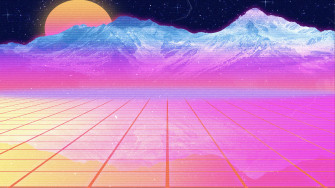 Vaporwave Desktop Wallpaper