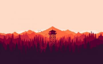 Firewatch HD Wallpaper Background Image