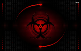 Toxic Sign Wallpaper Digital Art