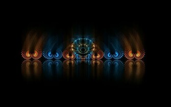 Abstract Spirals Fractal HD Wallpaper Background