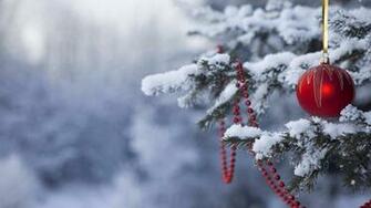Snowy Christmas Wallpaper