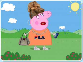 Ivana Alarc N Pedraza On Peppa Pig Cute Funny Pics