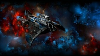 Spaceship Wallpaper Background