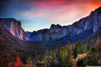 Yosemite National Park Sky Color Xsba1brq3fwwyuru Wallpaper