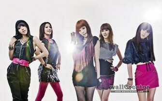 4minute Kpop Girl Power Wallpaper