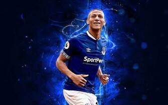 Wallpaper Richarlison Brazilian Footballers Everton Fc