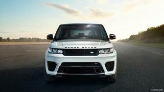 Range Rover Sport Svr White Front HD Wallpaper