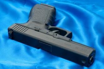 Glock Weapon Wallpaper Background Blue