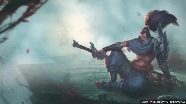 Yasuo Login Screen With Music And Animation