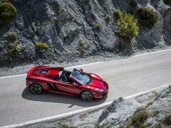 Mclaren Mp4 12c Spider Static Top Desktop Pc And Mac Wallpaper