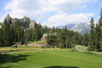 Golf Course Wallpaper Mountains In
