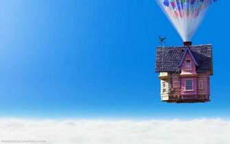Disney Wallpaper Up Carls House Closer With Balloons Widescreen