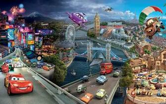 Cars Disney Pixar Wallpaper