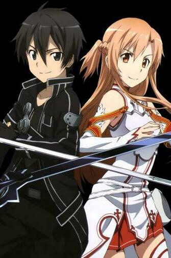 Sword Art Online Kirito iPhone Wallpaper Asuna