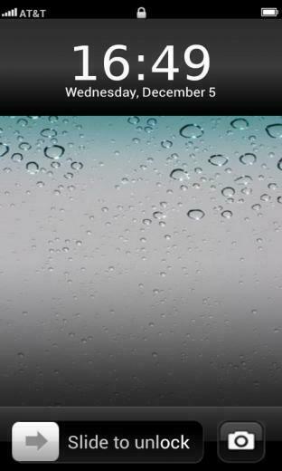 Gratis iPhone Lock Screen Theme