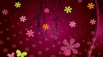 Adorable Kawaii Pink Background Wallpaper