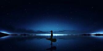 Anime Original Alone Boy Full HD 2k Wallpaper