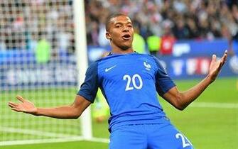Wallpaper 4k Kylian Mbappe Goal Fff Football