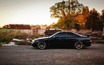 Wallpaper Car Nissan Skyline Gt R R34 Black Side HD