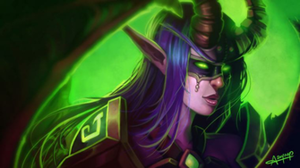 Wow Legion Demon Hunter Wallpaper By Atraelegie