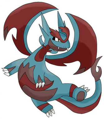 Emolga S Place Time To Draw Mega Salamence