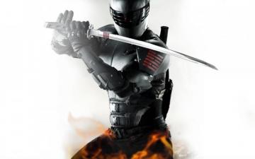 G I Joe Retaliation Snake Eyes HD Wallpaper